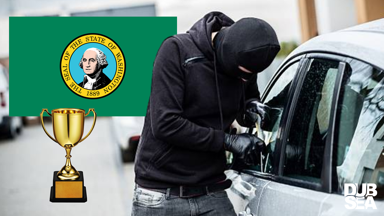 Washington State Leads Country in Car Break-Ins Per Capita